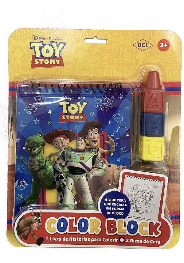 Livro Disney - Color Block - Toy Story