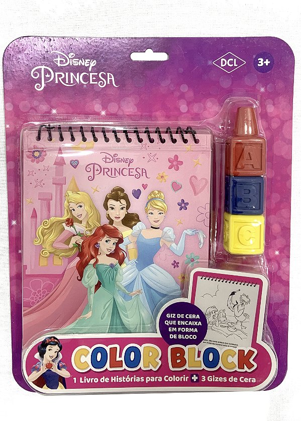 Livro Disney - Color Block - Princesas
