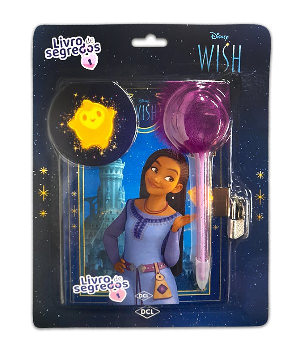 Livro Disney - Livro De Segredos - Wish