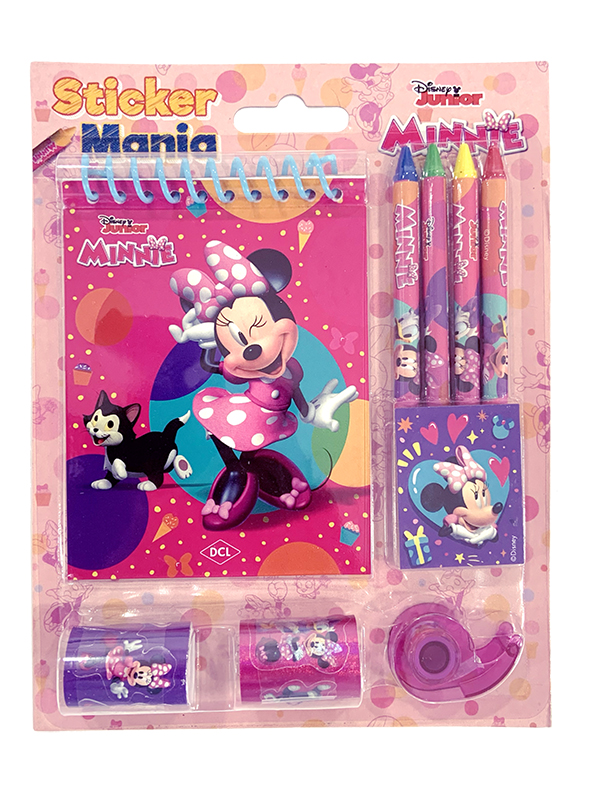 Livro Disney - Sticker Mania -  Minnie