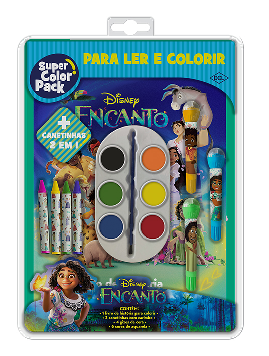 Livro Disney - Super Color Pack - Encanto