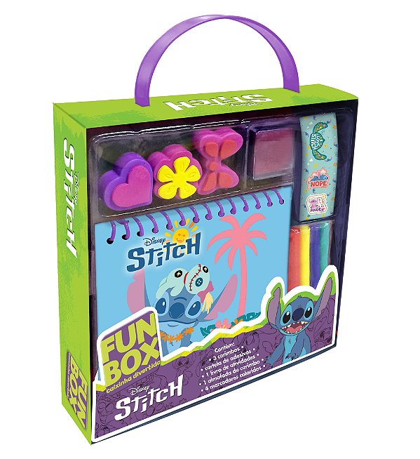 Livro Disney - Fun Box - Stitch
