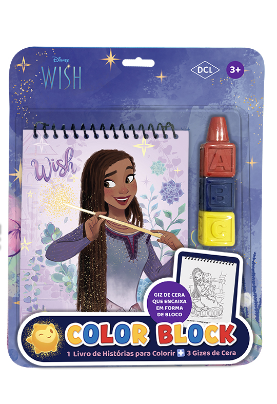 Livro Disney - Color Block - Wish