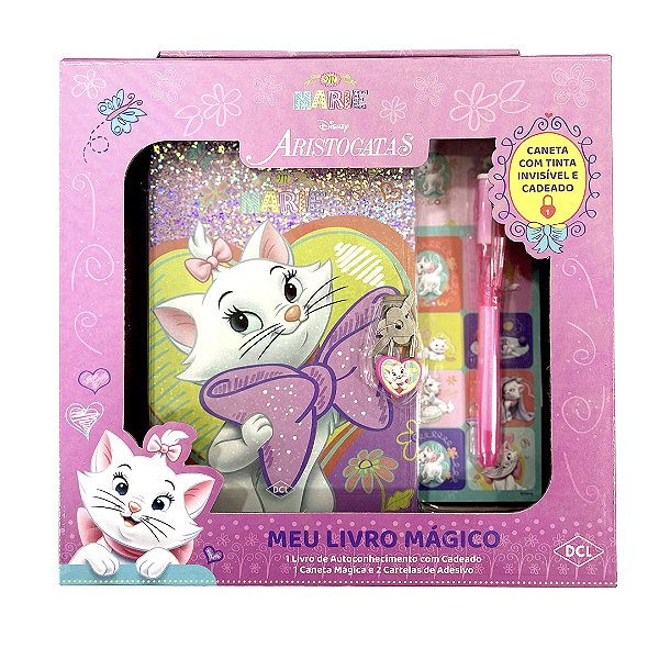 Livro Disney - Meu Livro Mágico - Marie