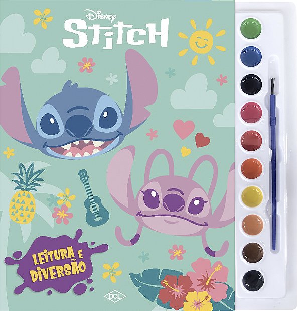 Livro Disney - Aquarela - Stitch