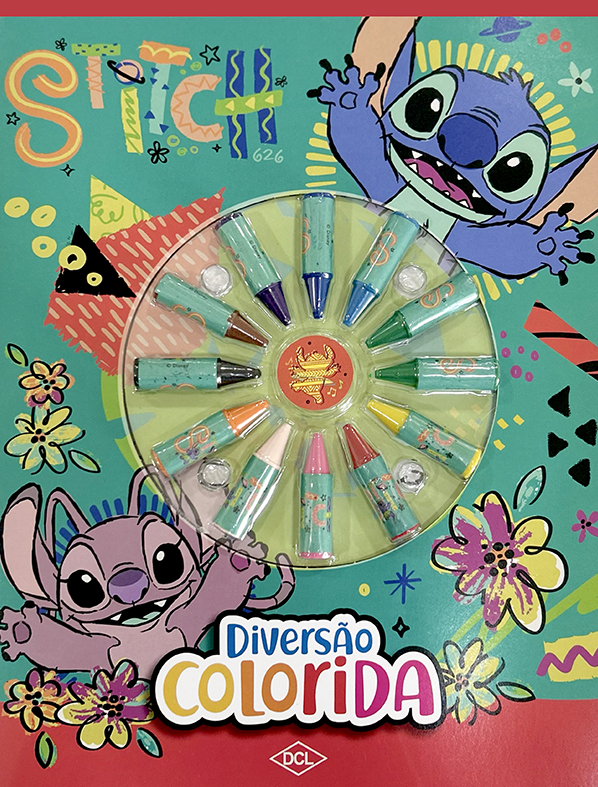 Livro Disney - Cores - Stitch__