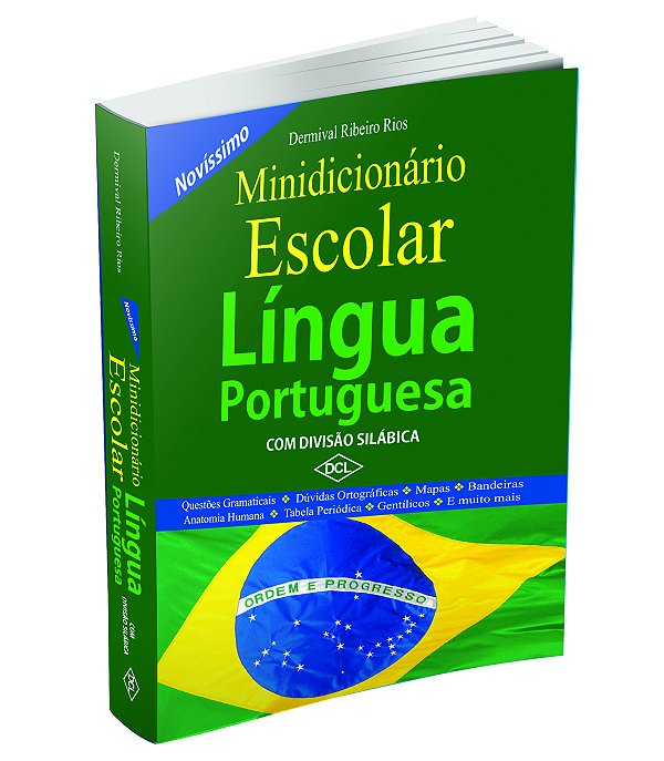 Livro Minidicionario Escolar Língua Portuguesa - Novo