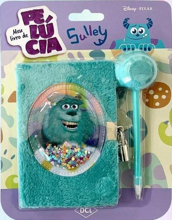 Livro Disney - Meu Livro De Pelúcia Médio - Sulley