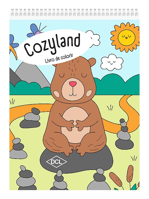 Livro Cozyland - Livro De Colorir - Vol. 1 - Capivara