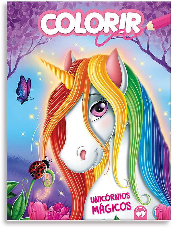 Livro Unicórnios mágicos: explosão de cores