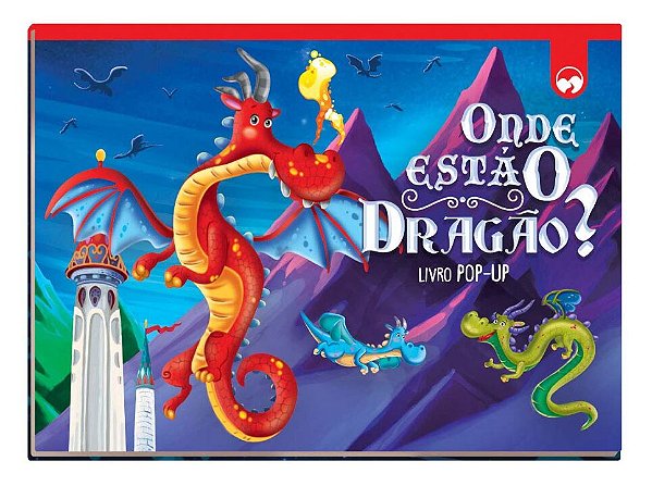 Livro Onde Está o Dragão: Livro Pop-up