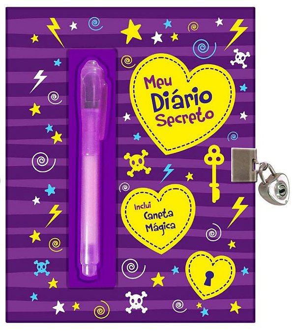 Livro Meu Diário Secreto: Roxo