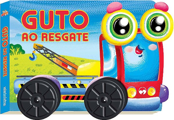 Livro Guto ao resgate: sobre rodas
