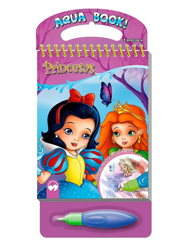 Livro Aquabook - Princesas