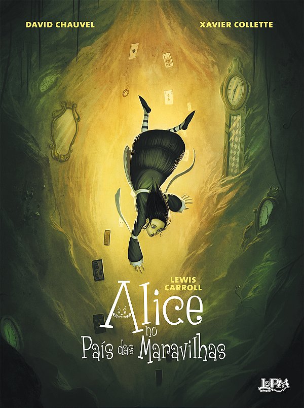 Livro Alice no país das maravilhas (hq)