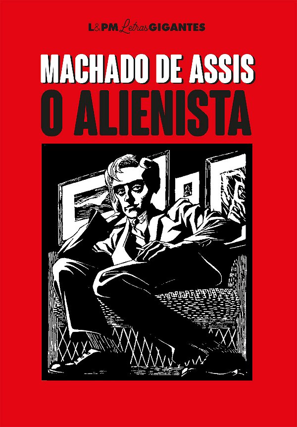 Livro O alienista: letras gigantes