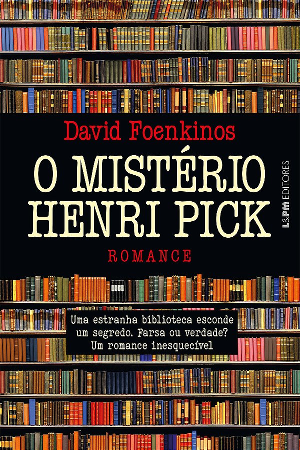 Livro O mistério henri pick