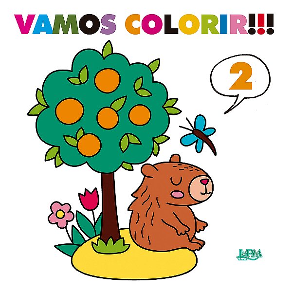 Livro Vamos colorir!!! Volume 2