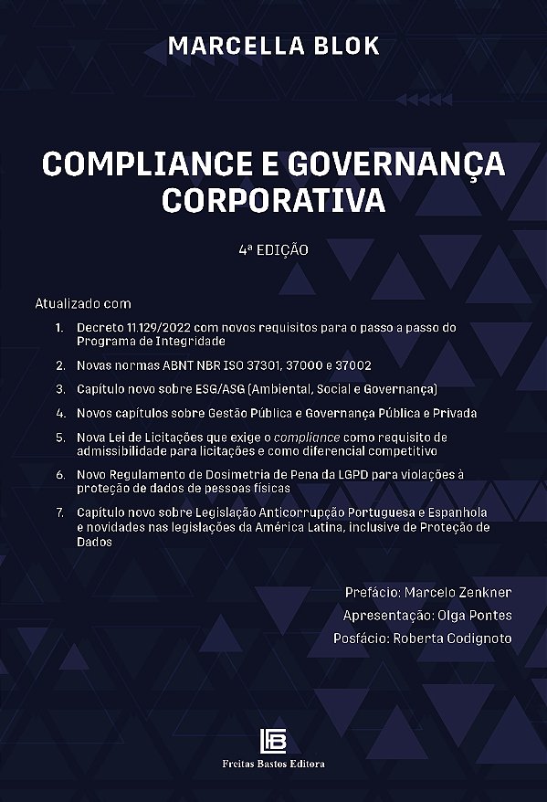 Livro Compliance E Governança Corporativa