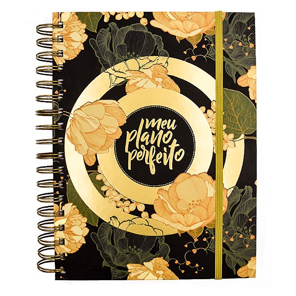 Livro Meu Plano Perfeito, Capa Dura, Espiral Duplo, Verde
