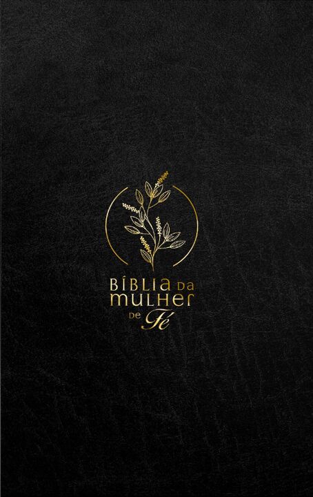 Livro Bíblia da Mulher de Fé, NVI, Couro Soft, Preto