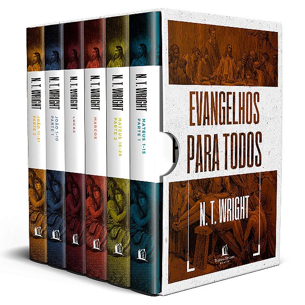 Livro Box Evangelhos para todos