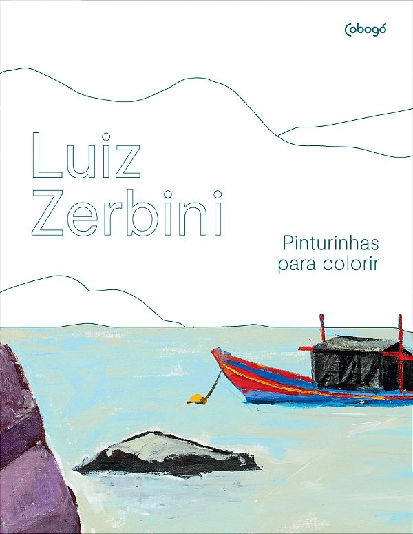 Livro Luiz Zerbini - Pinturinhas para colorir