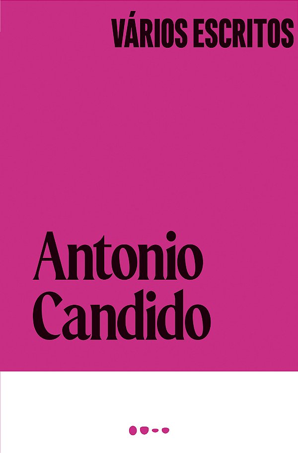 Livro Vários escritos