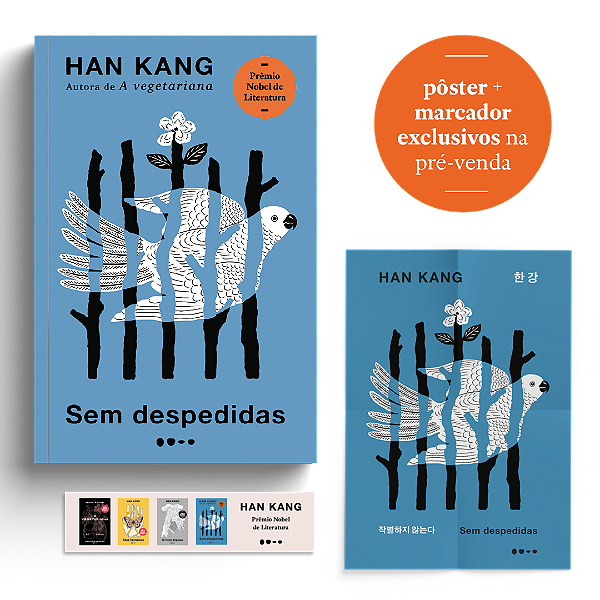 Livro Sem despedidas - Prêmio Nobel de Literatura 2024