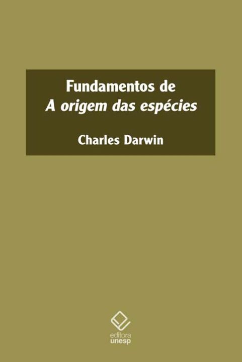 Livro Fundamentos de A origem das espécies