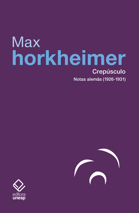 Livro Crepúsculo: Notas alemãs (1926-1931)
