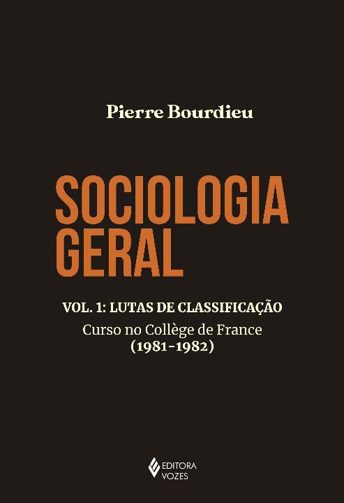 Livro Sociologia geral vol. 1