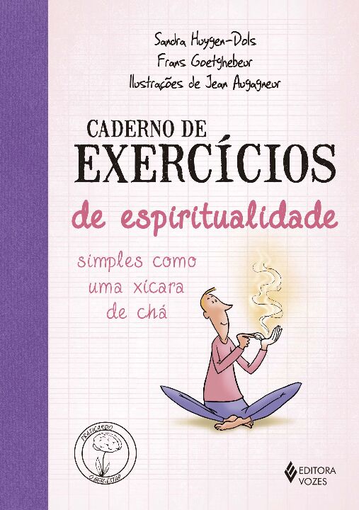 Livro Caderno de exercícios de espiritualidade simples co...