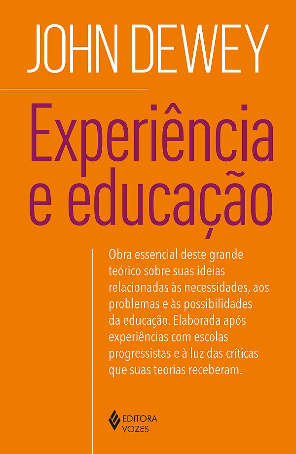 Livro Experiência e educação