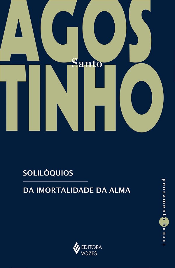 Livro Solilóquios: da imortalidade da alma
