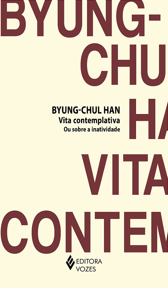 Livro Vita contemplativa ou sobre a inatividade