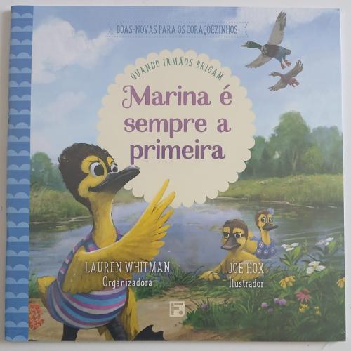 Livro Marina É Sempre A Primeira