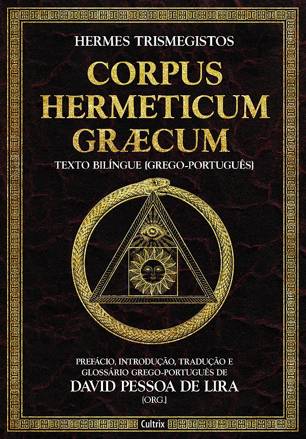 Livro Corpus hermeticum græcum: prefácio, introdução, tra...