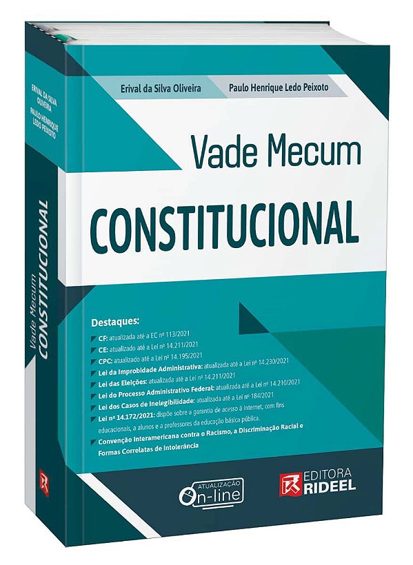 Livro Vade Mecum Constitucional - 01Ed/22