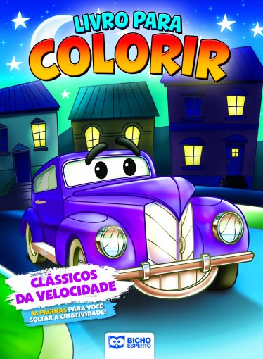 Livro Livro Para Colorir Máquinas Radicais - Clássicos Da Veloc...