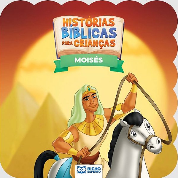 Livro Histórias Bíblicas Para Crianças - Moisés