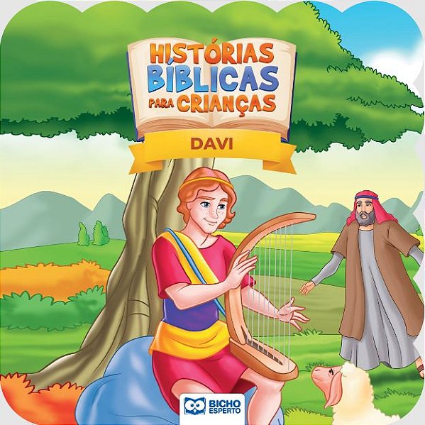 Livro Histórias Bíblicas Para Crianças - Davi