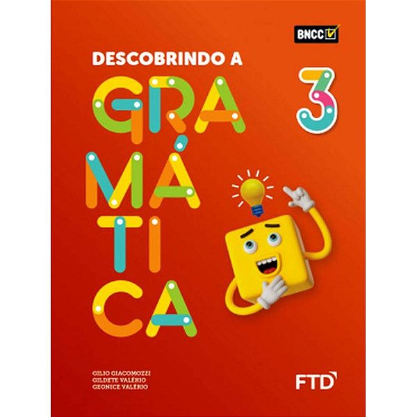 Livro Descobrindo a Gramática - 3º ano