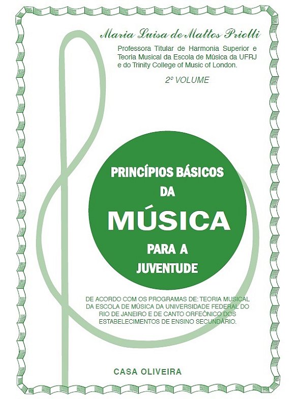 Livro Princípios Básicos da Música para Juventude - 2º Vo...