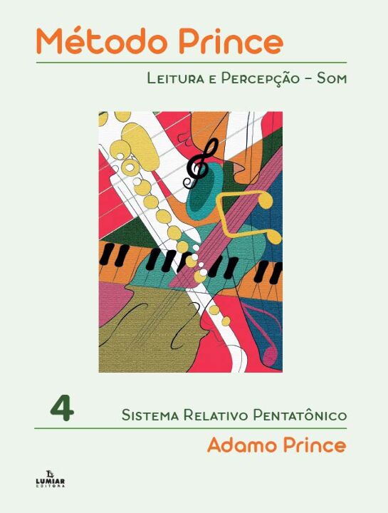 Livro Método Prince 4: Leitura e Percepção - Som
