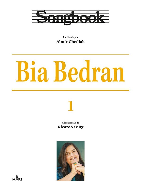 Livro Songbook Bia Bedran - Vol. 01