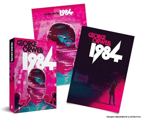 Livro 1984 - Edição com Brinde (Dois Pôsteres)