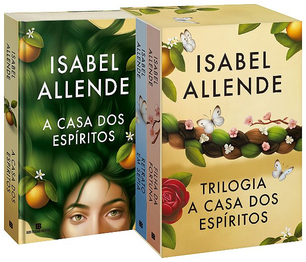 Livro Box Trilogia A casa dos espíritos