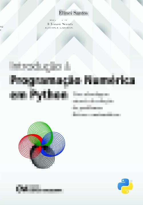 Livro Introdução A Programação Numérica Em Python