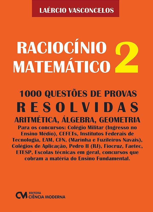 Livro Raciocínio Matemático - Vol. 02